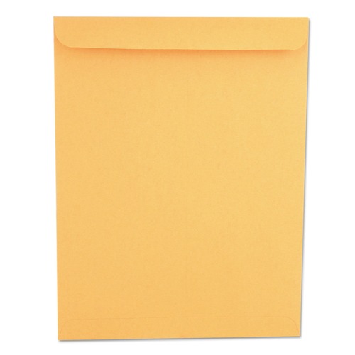 Envelopes & Mailers | Universal UNV44165 28 lbs. Bond Weight #13-1/2 10 in. x 13 in. Square Flap Gummed Closure Catalog Envelope - Brown Kraft (250/Box) image number 0