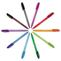 Pens | Paper Mate 1945932 InkJoy 100 Medium 1 millimeter Stick Ballpoint Pen - Assorted Ink/Barrel Colors (1-Set) image number 0