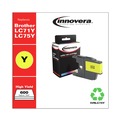 Back to School Sale | Innovera IVRLC75Y Remanufactured Yellow High-Yield Ink Replacement for LC75Y 600 Page-Yield image number 1