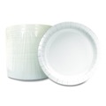 Bowls and Plates | Boardwalk CP6B1004250A 6 in. Paper Dinnerware Plate - White (1000/Carton) image number 2