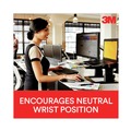 Mouse Pads & Wrist Support | 3M WR309LE Antimicrobial Gel Wrist Rest - Black image number 4