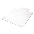 Office Chair Mats | Deflecto CM21112 EconoMat 36 in. x 48 in. Lipped Flat Packed All Day Use Chair Mat for Hard Floors - Clear image number 0