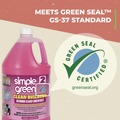 Cleaners & Chemicals | Simple Green 1210000211101 Clean Building 1 gal Bottle Bathroom Cleaner Concentrate - Unscented (2/Carton) image number 3