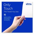 Paper Towels and Napkins | Kleenex 02046 Convenience 9.2 in. x 9.4 in. Multi-Fold Paper Towels - White (150/Pack, 8 Packs/Carton) image number 6