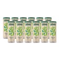 Beverages & Drink Mixes | Zevia 01706-12 12 oz Can Zero Sugar Naturally Sweetened Green Tea (12/Carton) image number 0
