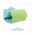 | Boardwalk BWK1200MEA EcoMop Looped-End Recycled Fibers Mop Head - Medium, Green image number 5