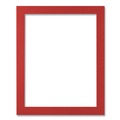 Floor Signs & Safety Signs | Deflecto 68776R Self Adhesive Sign Holders with 8.5 x 11 Insert - Clear with Red Border Frame (2/Pack) image number 0