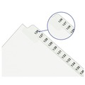 Just Launched | Avery 01330 25-Tab '1 - 25-ft Label 8-1/2 in. x 11 in. Preprinted Legal Exhibit Side Tab Index Dividers - White (1 Set) image number 2