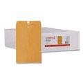 Just Launched | Universal UNV35268 #98 Square Flap Gummed/Clasp Envelope - Brown Kraft (100/Box) image number 0