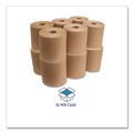 Paper Towels and Napkins | GEN G1804 8 in. x 300 ft. 1-Ply Hardwound Roll Towels - Brown (12 Rolls/Carton) image number 2
