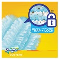 Cleaning & Janitorial Supplies | Swiffer 21461 DustLock Fiber Refill Dusters - Light Blue, Lavender Vanilla Scent (40/Carton) image number 4