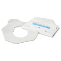 Just Launched | HOSPECO HG-2500 Health Gards 14.25 in. x 16.5 in. Half-Fold Toilet Seat Covers - White (250-Piece/Pack, 10-Pack/Carton) image number 0