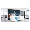 Copy & Printer Paper | HP 8SU06A 42 in. x 100 ft. 12 mil Removable Adhesive Fabric Rolls - Matte White (1-Roll) image number 2