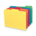 File Folders | Smead 10229 Interior File Folders with 1/3-Cut Tabs - Letter, Assorted (100/Box) image number 3