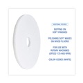 Just Launched | Boardwalk BWK4017WHI 17 in. Diameter Polishing Floor Pads - White (5/Carton) image number 6
