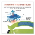 Safety & First Aid | Ergodyne 12566 Chill-Its 6700CT One Size Fits Most Cooling Bandana PVA Tie Headband - Lime image number 1