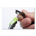 Safety & First Aid | 3M S1201SGAF-KT Solus 1000 Series Safety Glasses - Green Plastic Frame, Clear Polycarbonate Lens image number 3