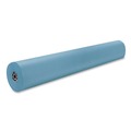 Arts & Crafts Supplies | Pacon P0063150 35 lbs. Wrapping Weight 36 in. x 1000 ft. Rainbow Duo-Finish Colored Kraft Paper - Sky Blue (1-Roll) image number 1