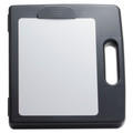 Clipboards | Officemate 83382 0.5 in. Clip Capacity Portable Dry Erase Clipboard Case, Holds 8.5 x 11 Sheets - Charcoal image number 0