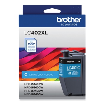 Brother LC402XLCS LC402XLCS 1,500 Page-Yield High-Yield Ink - Cyan