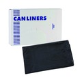 Trash & Waste Bins | Boardwalk H6036HBK 30 in. x 36 in. 30 gal. 0.65 mil Linear Low Density Industrial Flat Pack Can Liners - Black (200/Carton) image number 0