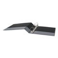 Binders | Universal UNV20745 11 in. x 8.5 in. 2 in. Capacity 3 Rings Slant D-Ring View Binder - Black image number 2