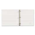Just Launched | Avery 05304 3 Slant Rings 1 in. Capacity 11 in. x 8.5 in. Heavy-Duty Non Stick View Binder with DuraHinge - White image number 1