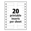 Label & Badge Holders | Avery 71207 The Mighty Badge 3 in. x 1 in. Horizontal Name Badge Holder Kit - Gold (50/Pack) image number 2