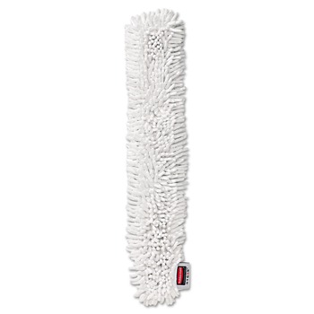 JUST LAUNCHED | Rubbermaid Commercial HYGEN FGQ85300WH00 HYGEN Quick-Connect Microfiber Dusting Wand Sleeve - White (6/Carton)