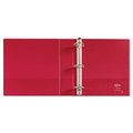 Binders | Avery 27203 11 in. x 8.5 in. 2 in. Capacity 3 Rings Durable Non-View Binder with DuraHinge and Slant Rings - Red image number 1