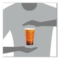 Just Launched | Dart 20U16ESC 20 oz. Fusion Escape Foam Hot/Cold Cups - Brown/Black (500/Carton) image number 7