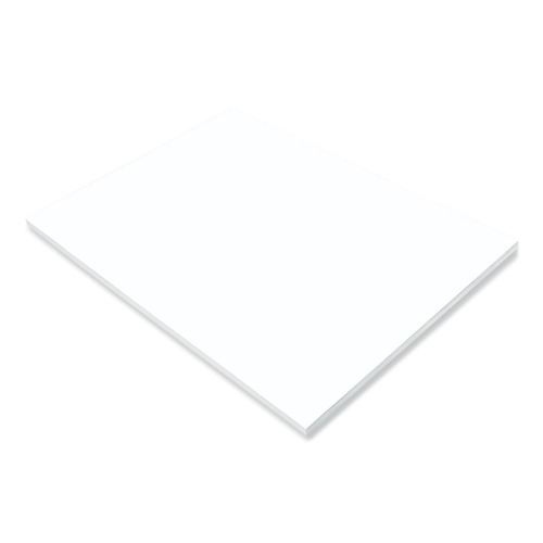 Cover & Cardstock | Prang P8717 18 in. x 24 in. 50 lb Text Weight SunWorks Construction Paper - Bright White (50/Pack) image number 0