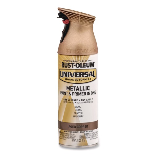 Painting | Rust-Oleum 249132 12 oz Universal Premium Spray Paint - Aged Copper image number 0