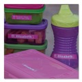 Labels | Brother P-Touch TZEMQP35 0.47 in. x 16.4 ft. Standard Adhesive Laminated Labeling Tape - White/Berry Pink image number 3