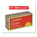 Sticky Notes & Post it | Universal UNV35612 100 Sheet 3 in. x 3 in. Self-Stick Note Pads - Assorted Neon Colors (12/Pack) image number 3