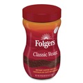 Coffee | Folgers 2550020629 8 oz Jar Medium Instant Coffee Crystals - Classic Roast image number 1