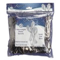 Cutlery | WNA REF320SP Reflections Heavyweight Plastic Spoon Utensils - Silver (40/Pack) image number 0