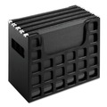 File Folders | Pendaflex 23013 6 in. Long Desktop File with Hanging Folders - Letter Size/Black image number 0