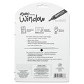 Washable Markers | EXPO 2211553 Broad Bullet Tip Neon Windows Dry Erase Marker - Assorted Colors (5/Set) image number 3