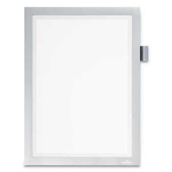  | Durable 477323 DURAFRAME 8.5 in. x 11 in. Note Sign Holder - Silver Frame