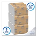 Paper Towels and Napkins | Scott 03623 10.13 in. x 13.15 in. 1-Ply Essential C-Fold Towels - White (9 Packs/Carton) image number 2