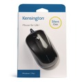 Office Electronics & Batteries | Kensington K72110US USB 2.0 Left/Right Hand Use Wired USB Mouse for Life - Black image number 3