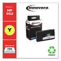 Ink & Toner | Factory Reconditioned Innovera IVR952Y 700 Page-Yield Remanufactured Ink Replacement for 952 (L0S55AN) - Yellow image number 2