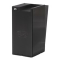 Just Launched | LZB 25-9EX 25 Pocket Holds 9 in. Plastic Expandable Time Card Rack - Black image number 1