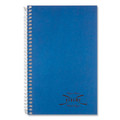 Notebooks & Pads | National 33360 150 Sheets 9.5 in. x 6 in. Medium/College Rule Three-Subject Wirebound Notebooks - Blue Cover image number 0