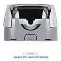 Skin Care & Hygiene | Boardwalk 6754-06-GCE00VL 6.1 in. x 10.6 in. x 5.1 in. 1250 mL Soap Dispenser - Gray image number 8