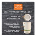 Cups and Lids | World Centric CUSU16 16 oz. NoTree Paper Hot Cups - Natural (1000/Carton) image number 4