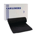 Trash & Waste Bins | Boardwalk W4832YKKR01 24 in. x 32 in. 16 gal. 1 mil Perforated Roll Low-Density Waste Can Liners - Black (150/Carton) image number 2