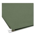 File Folders | Smead 64320 3.5 in. Capacity 1 Section Legal Size Hanging Pockets with Full-Height Gusset - Standard Green (10/Box) image number 3