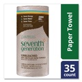 Paper Towels and Napkins | Seventh Generation SEV 13720 100% Recycled 11 in. x 9 in. 2-Ply Paper Kitchen Towel Rolls - Brown (120/Roll, 30 Rolls/Carton) image number 2